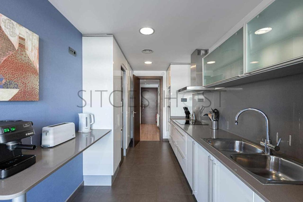 Apartamento Sitges Port Con Piscina A 5 Minutos De La Playa Exterior foto