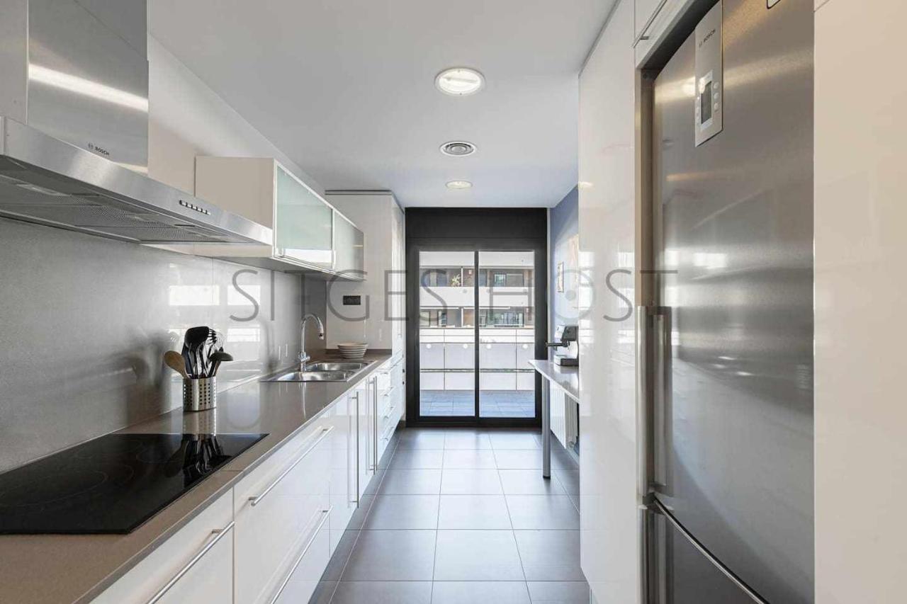 Apartamento Sitges Port Con Piscina A 5 Minutos De La Playa Exterior foto